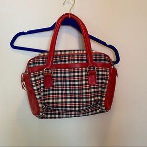 Bernie Dexter plaid purse